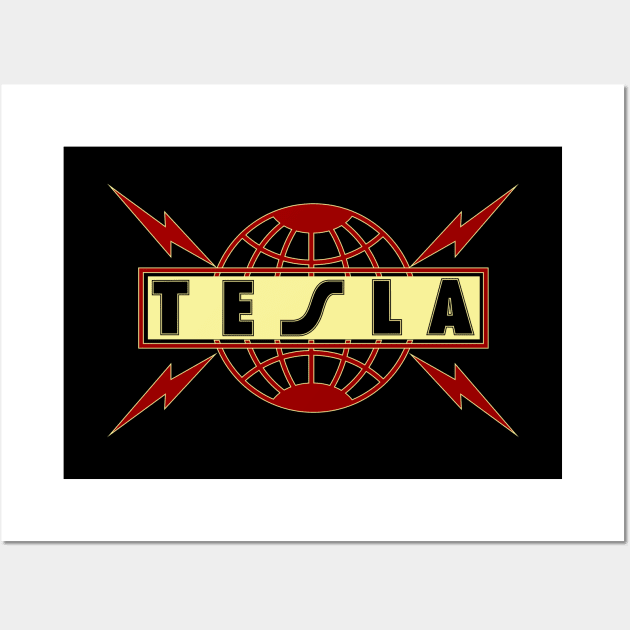 Tesla! Tesla! Tesla! Wall Art by MagicEyeOnly